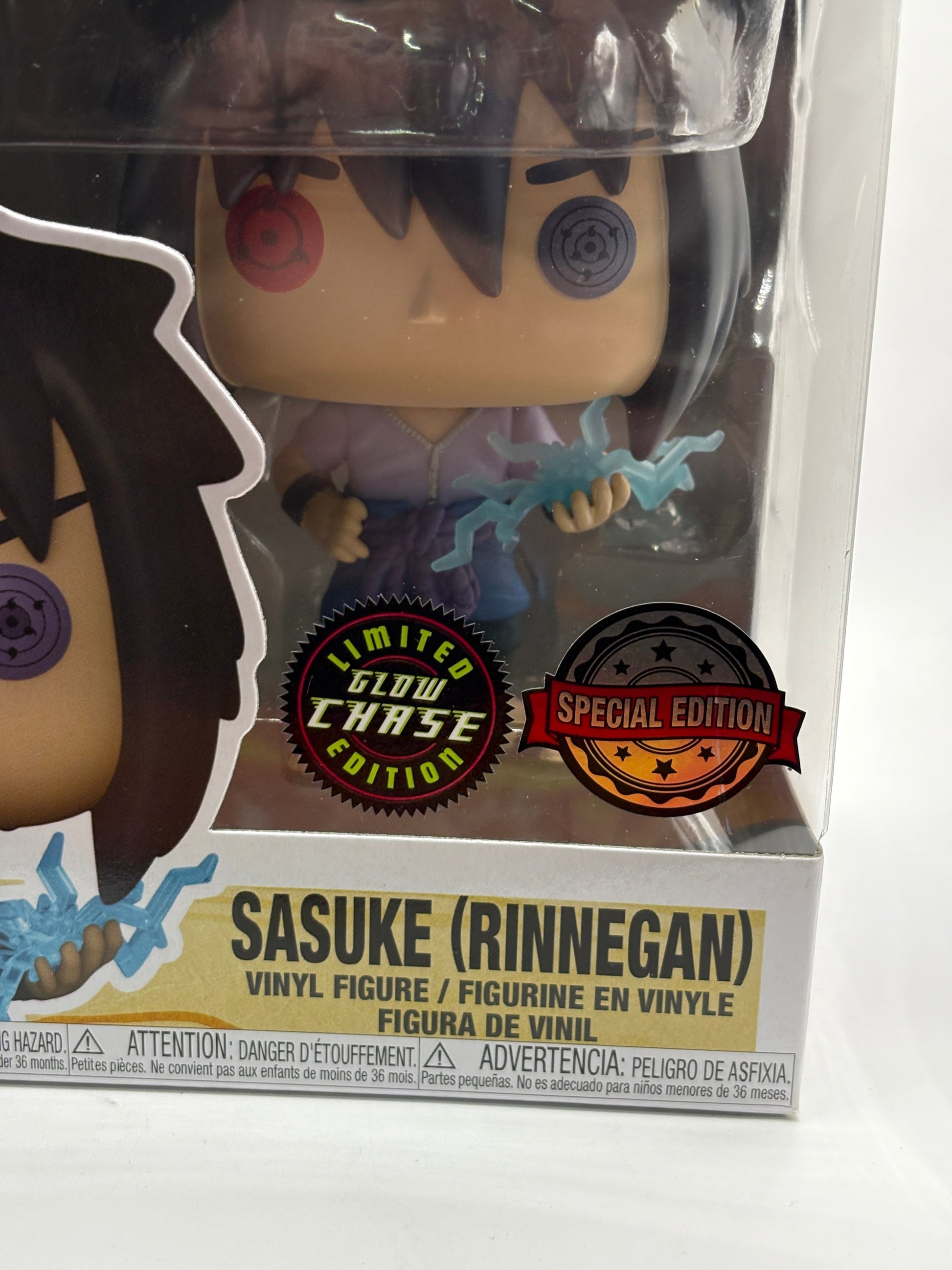 Funko POP! Animation Naruto Shippuden #1023 Sasuke Rinnegan Limited Glow Chase FRENLY BRICKS - Open 7 Days