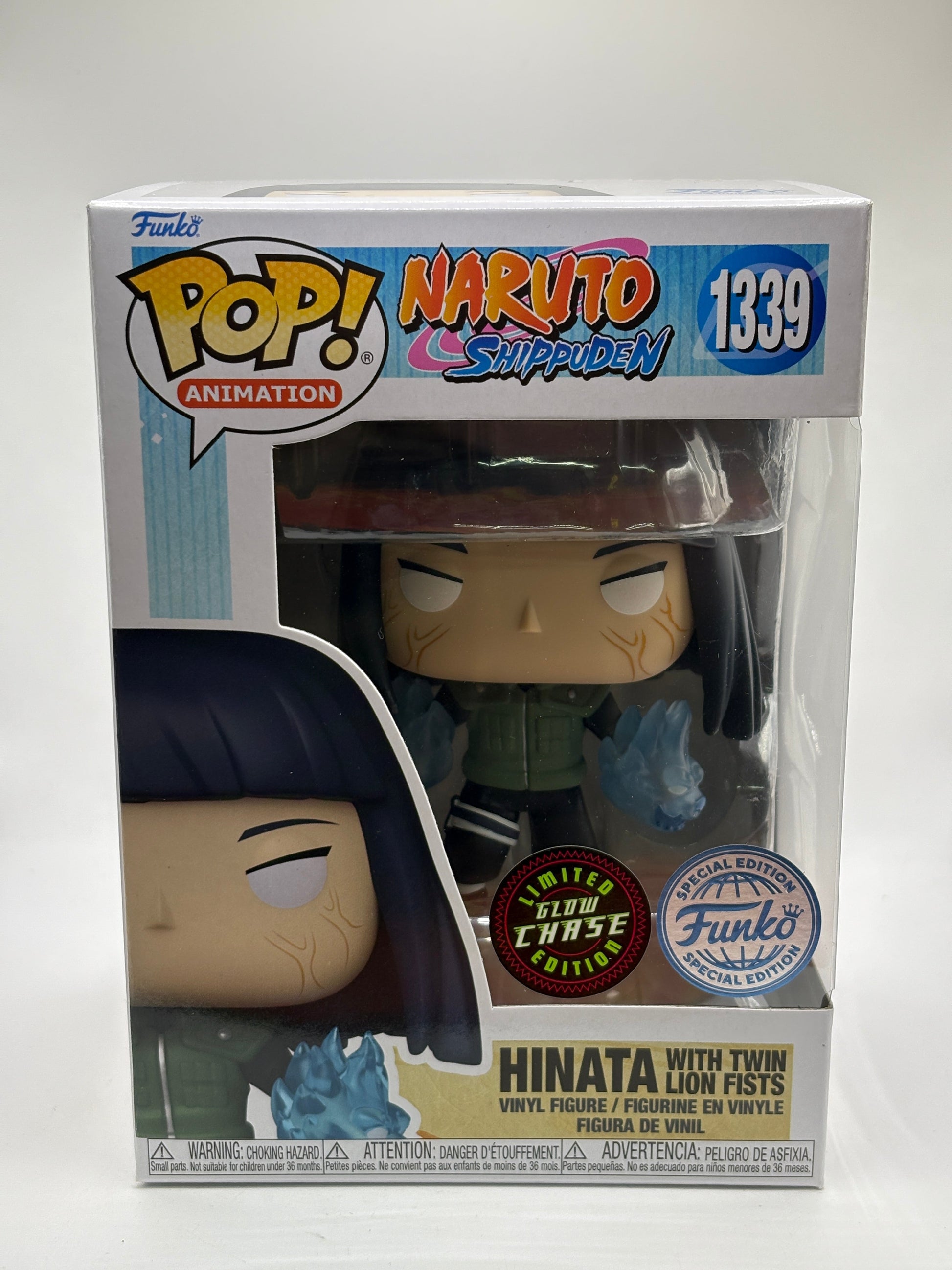 Funko POP! Animation Naruto Shippuden #1339 Hinata with Twin Lion Fists Chase FRENLY BRICKS - Open 7 Days
