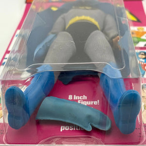 MEGO WORLD'S GREATEST SUPERHEROES (1973) - BATMAN (REMOVEABLE COWL) FIGURE ON KRESGE CARD UNPUNCHED FRENLY BRICKS - Open 7 Days