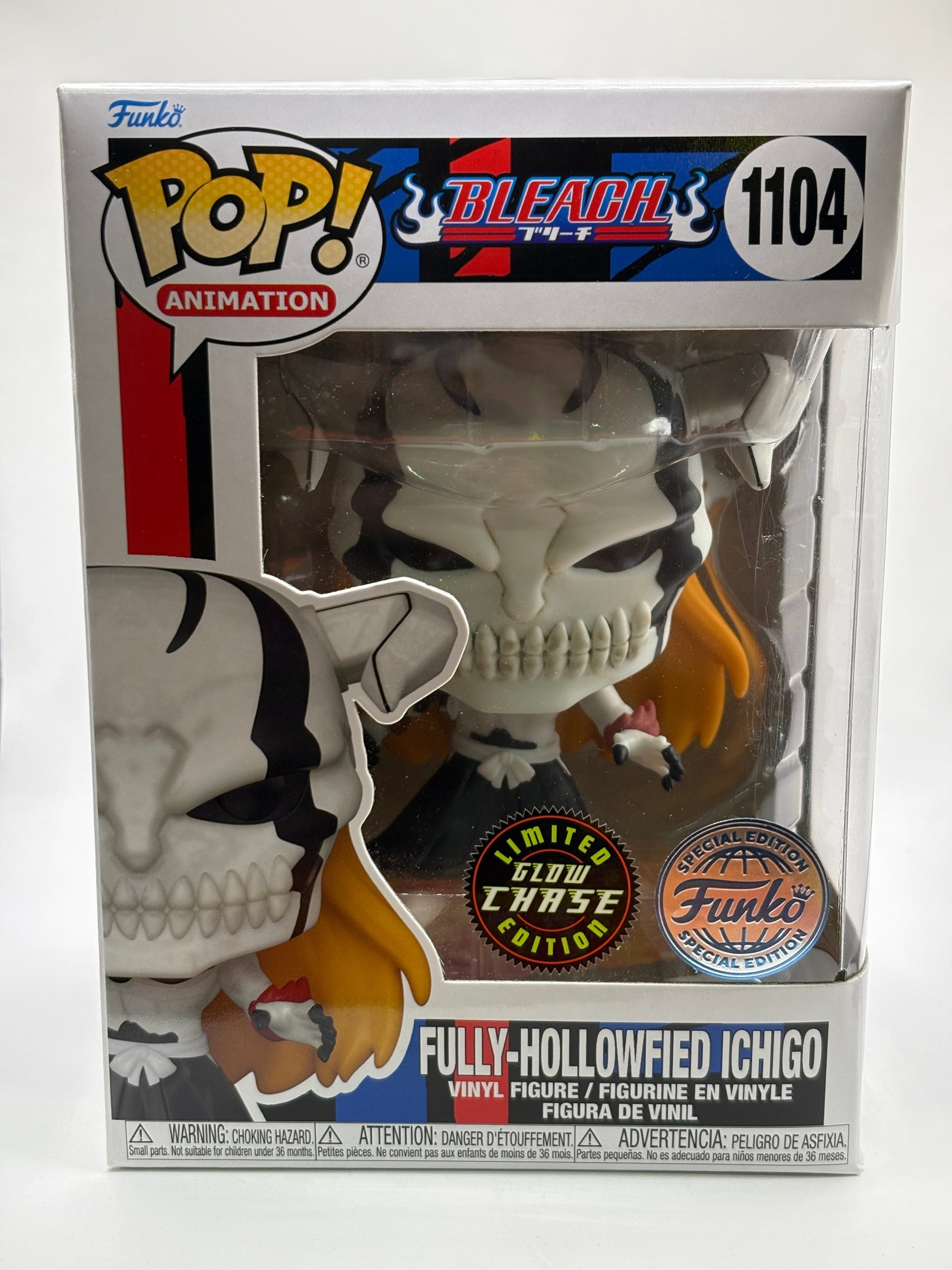 Funko POP! Animation Bleach #1104 Fully-Hollowfied Ichigo Limited Glow Chase SE FRENLY BRICKS - Open 7 Days