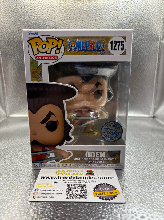 FUNKO Pop Vinyl Oden 1275 FRENLY BRICKS - Open 7 Days