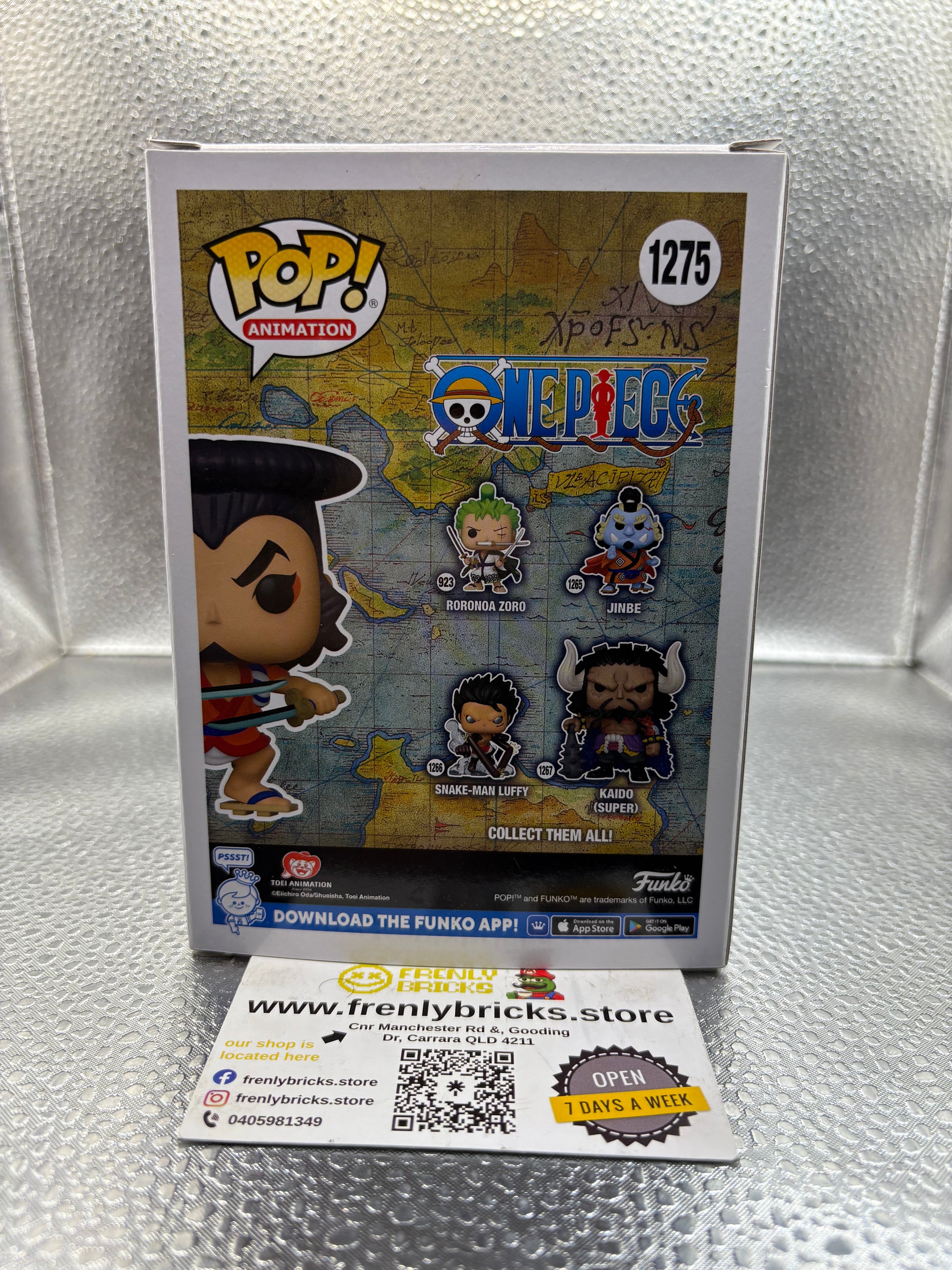 FUNKO Pop Vinyl Oden 1275 FRENLY BRICKS - Open 7 Days