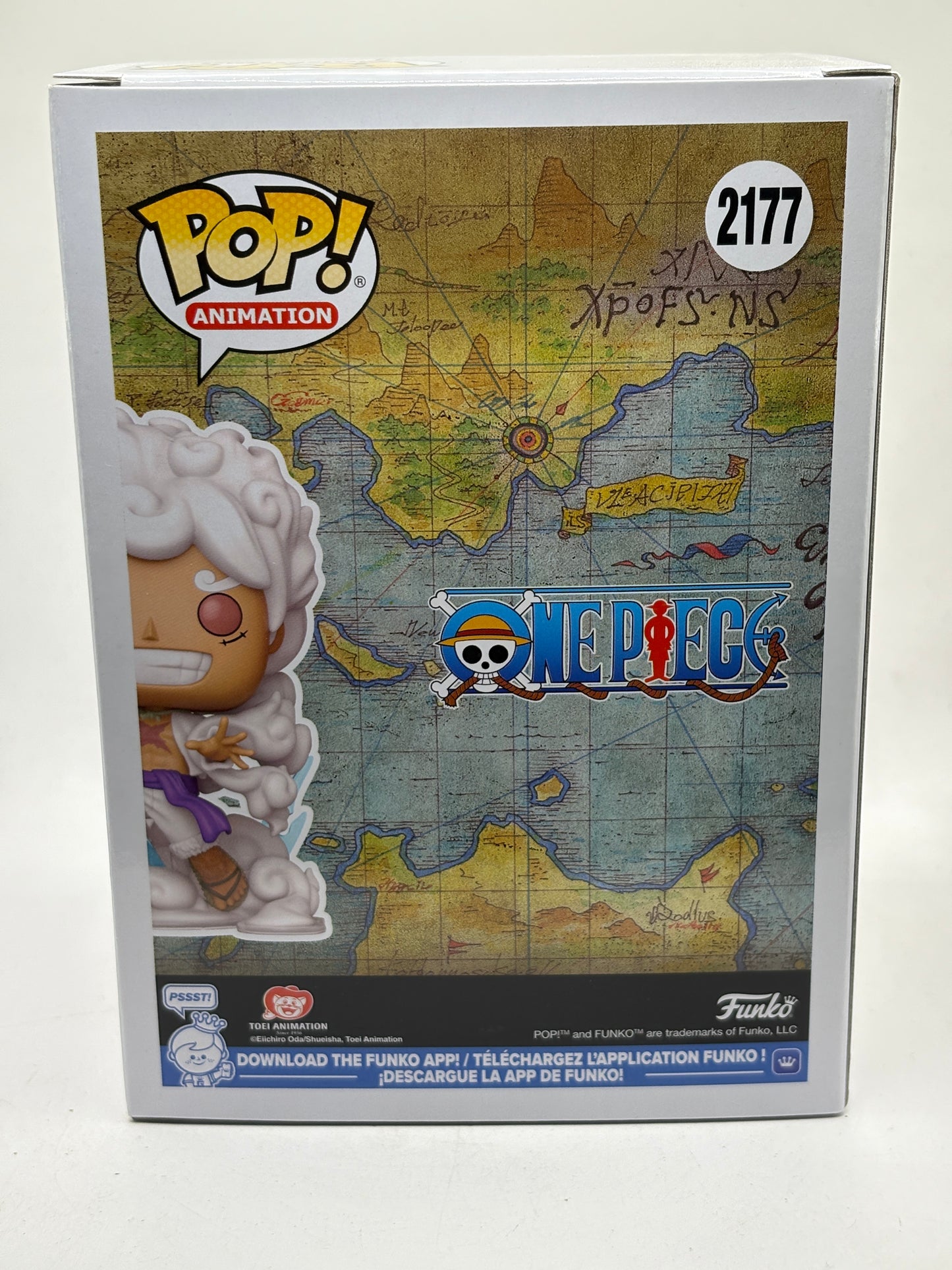 Funko POP! Animation One Piece #2177 Luffy Gear Five Glow Vinyl Figure