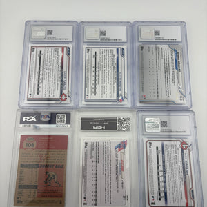 MLB Sports Card Mixed Graded Lot - Alex Kirilloff, Numbered, Rookies FRENLY BRICKS - Open 7 Days