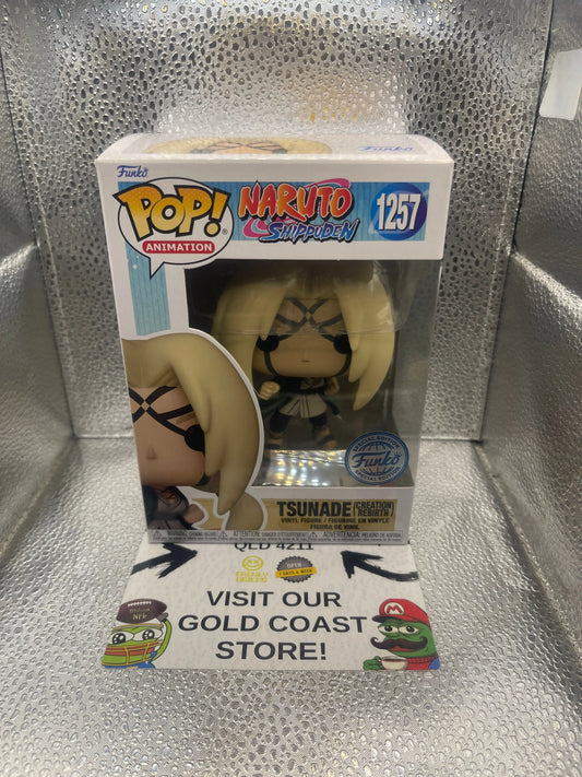 Funko Pop! Animation Naruto Shippuden: Tsunade Senju Creation Rebirth 1257 FRENLY BRICKS - Open 7 Days