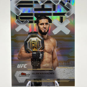 2025 Topps Finest UFC Islam Makhachev  Common Refractor /25 FRENLY BRICKS - Open 7 Days