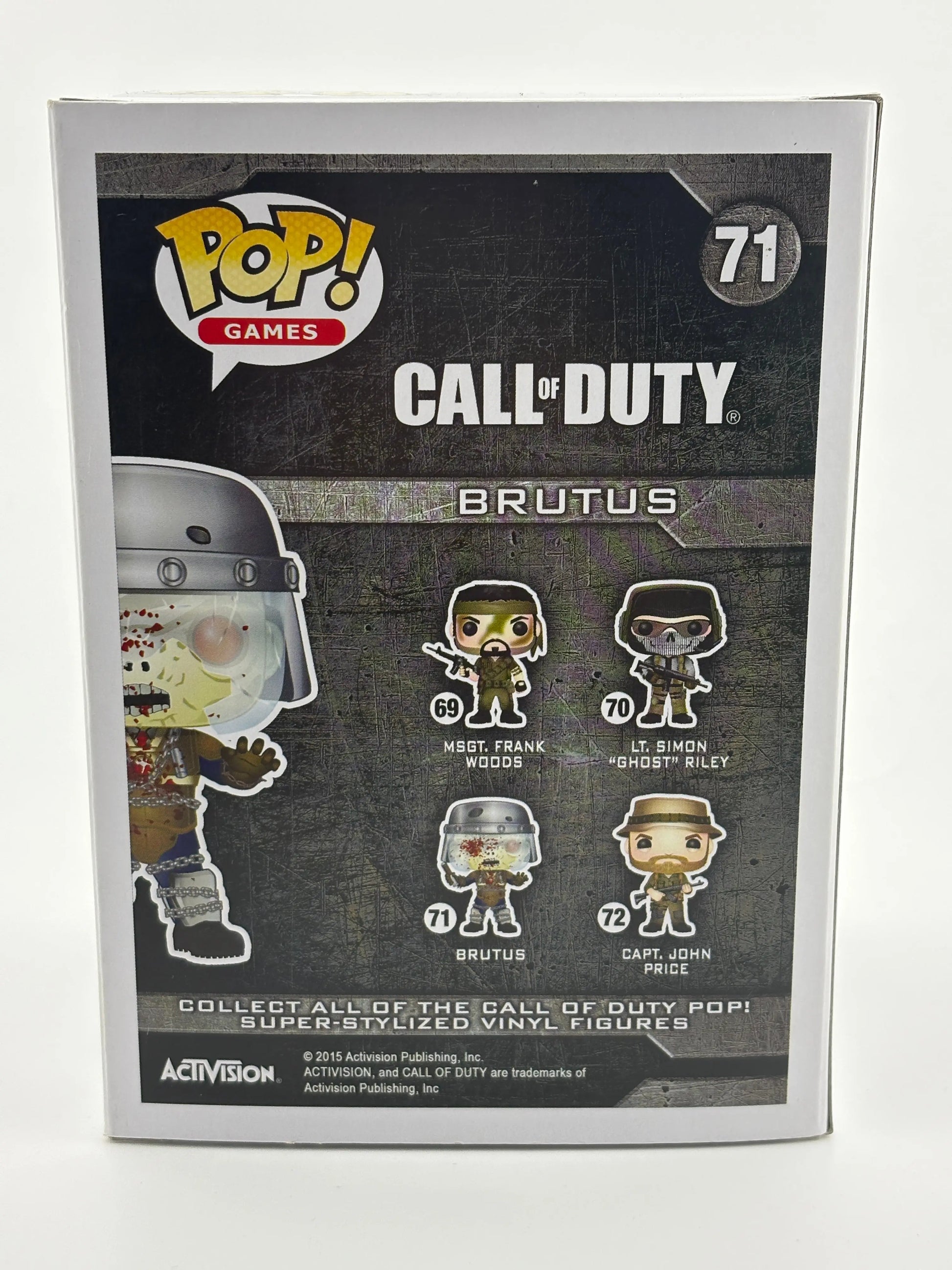 Funko Pop! Games CALL OF DUTY #71 Brutus See photos FRENLY BRICKS - Open 7 Days