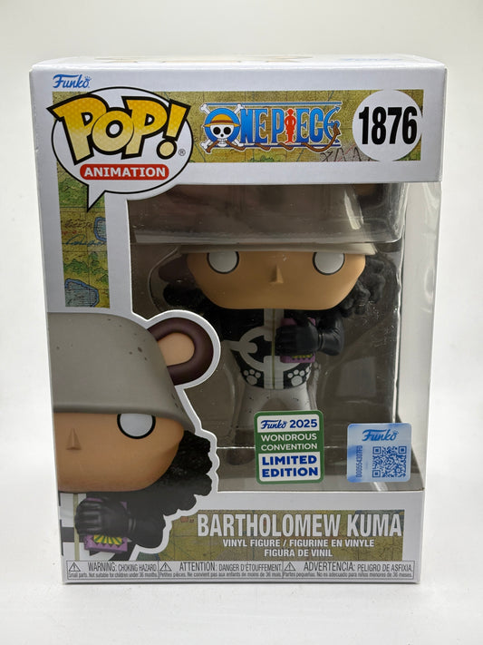 Funko POP! Animation One Piece #1876 Bartholomew Kuma 2025 Wondrous LE