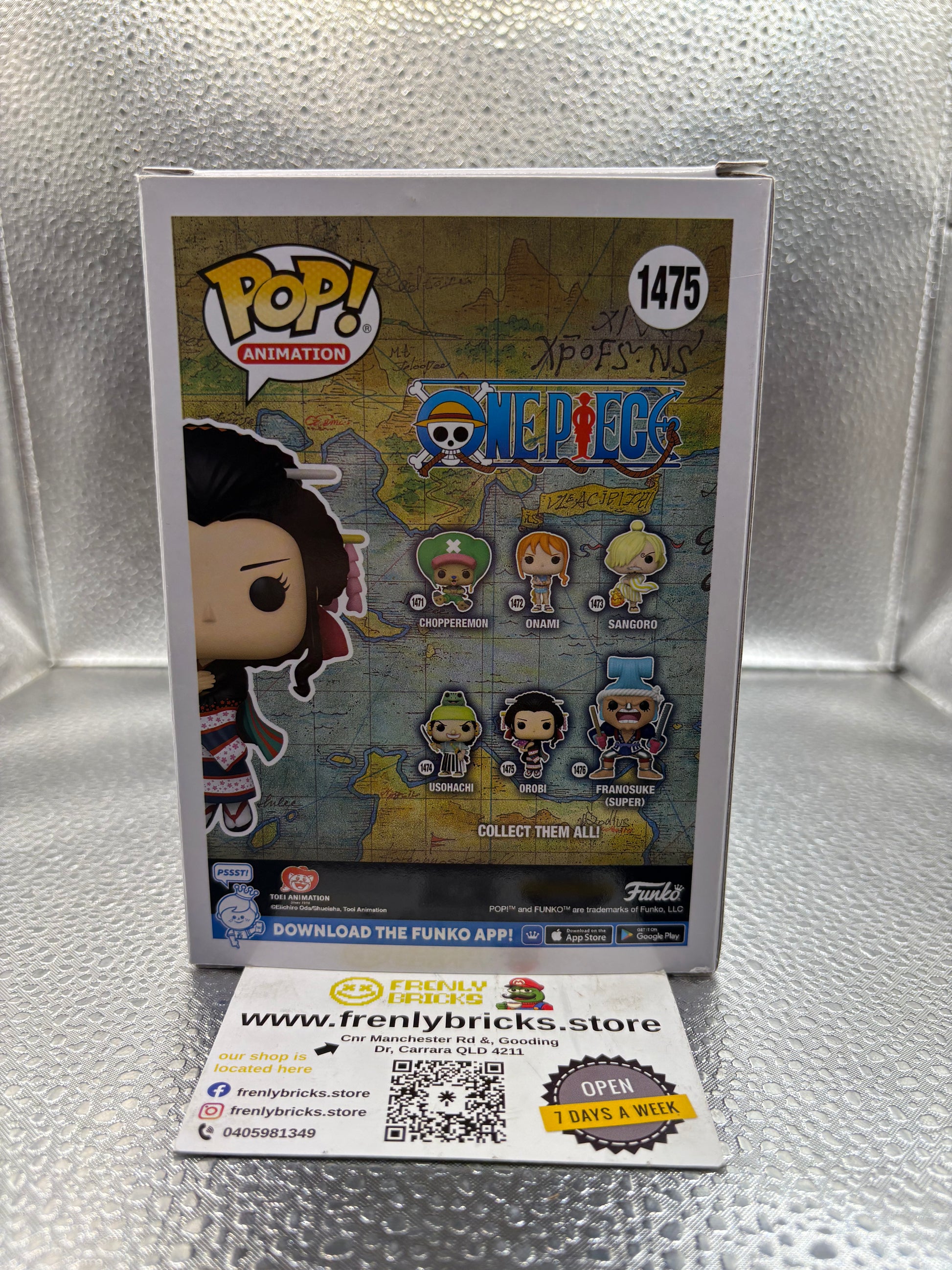 FUNKO Pop Vinyl Orbi 1475 FRENLY BRICKS - Open 7 Days