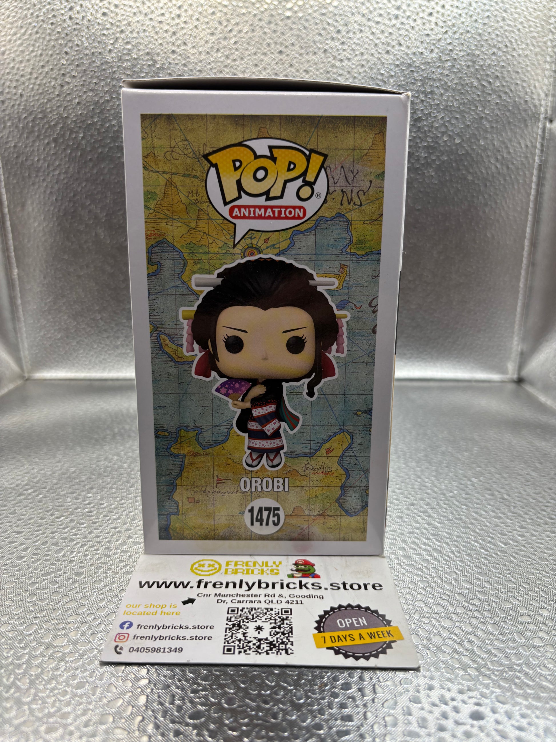 FUNKO Pop Vinyl Orbi 1475 FRENLY BRICKS - Open 7 Days