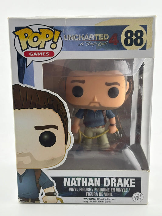 Funko Pop! Vinyl: Nathan Drake #88 See Photos FRENLY BRICKS - Open 7 Days