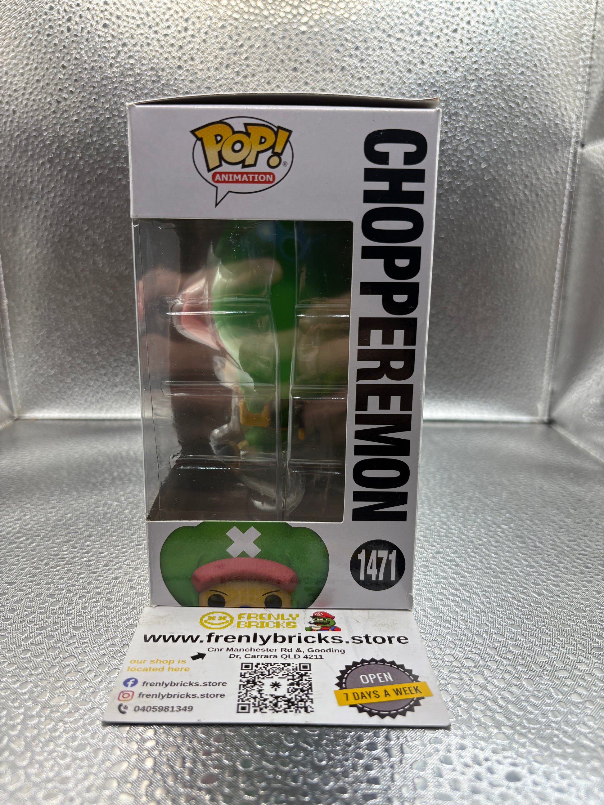 FUNKO Pop Vinyl Chopperemon 1471 FRENLY BRICKS - Open 7 Days