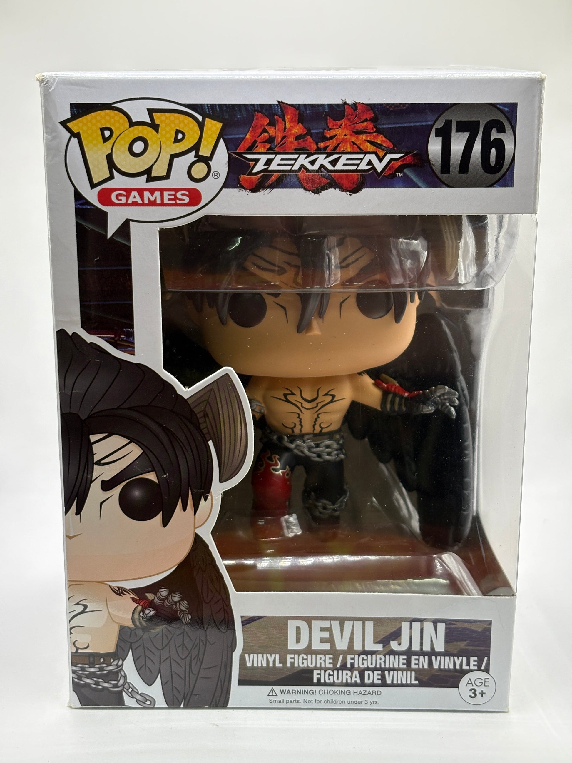Funko POP! Games Tekken #176 Devil Jin Vinyl Figure FRENLY BRICKS - Open 7 Days