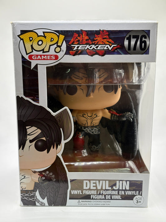 Funko POP! Games Tekken #176 Devil Jin Vinyl Figure FRENLY BRICKS - Open 7 Days