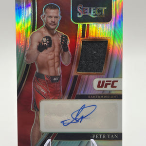 Petr Yan 2022 Panini Select UFC Select Silver Auto Patch Relic /199 FRENLY BRICKS - Open 7 Days