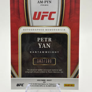 Petr Yan 2022 Panini Select UFC Select Silver Auto Patch Relic /199 FRENLY BRICKS - Open 7 Days