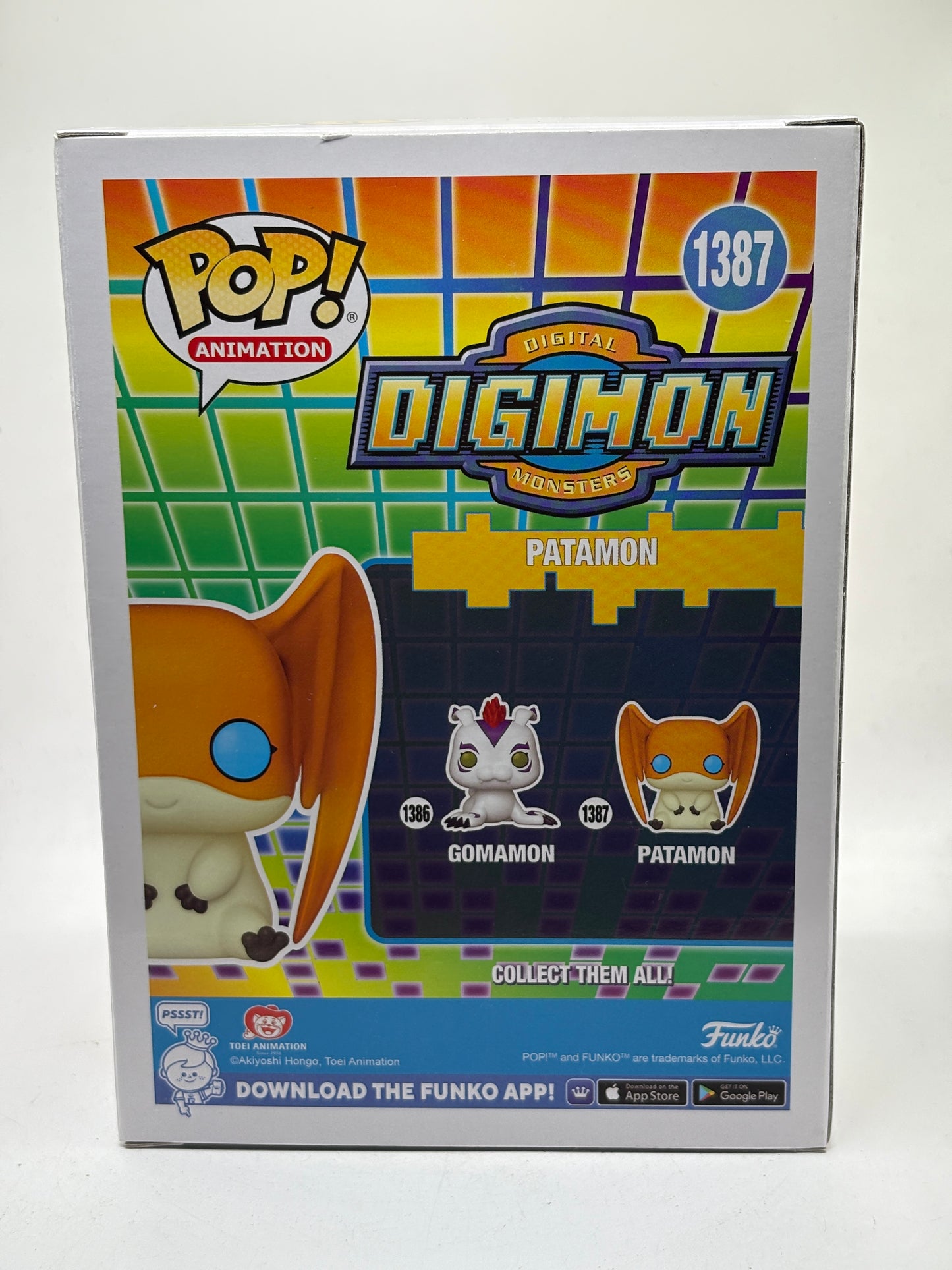 Funko POP! Animation Digimon #1387 Patamon Vinyl Figure