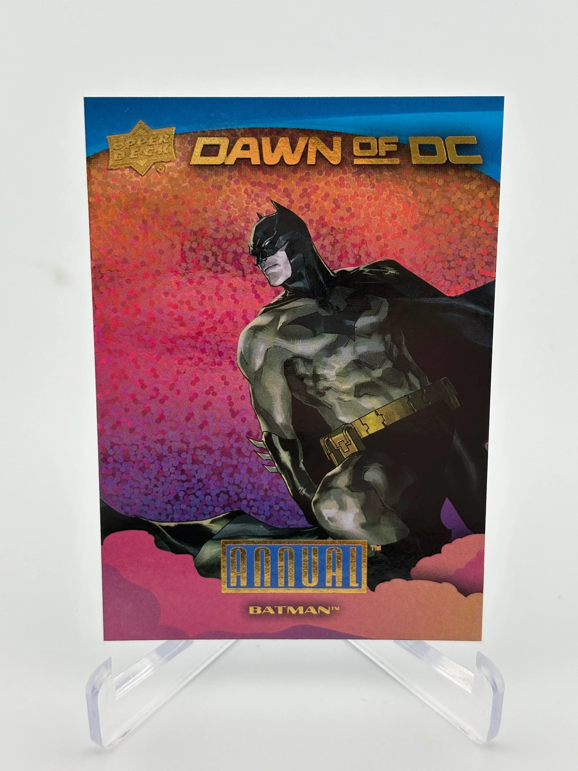 2023-24 Upper Deck DC Annual Dawn of DC Sparkle /99 Batman #D-6 FRENLY BRICKS - Open 7 Days