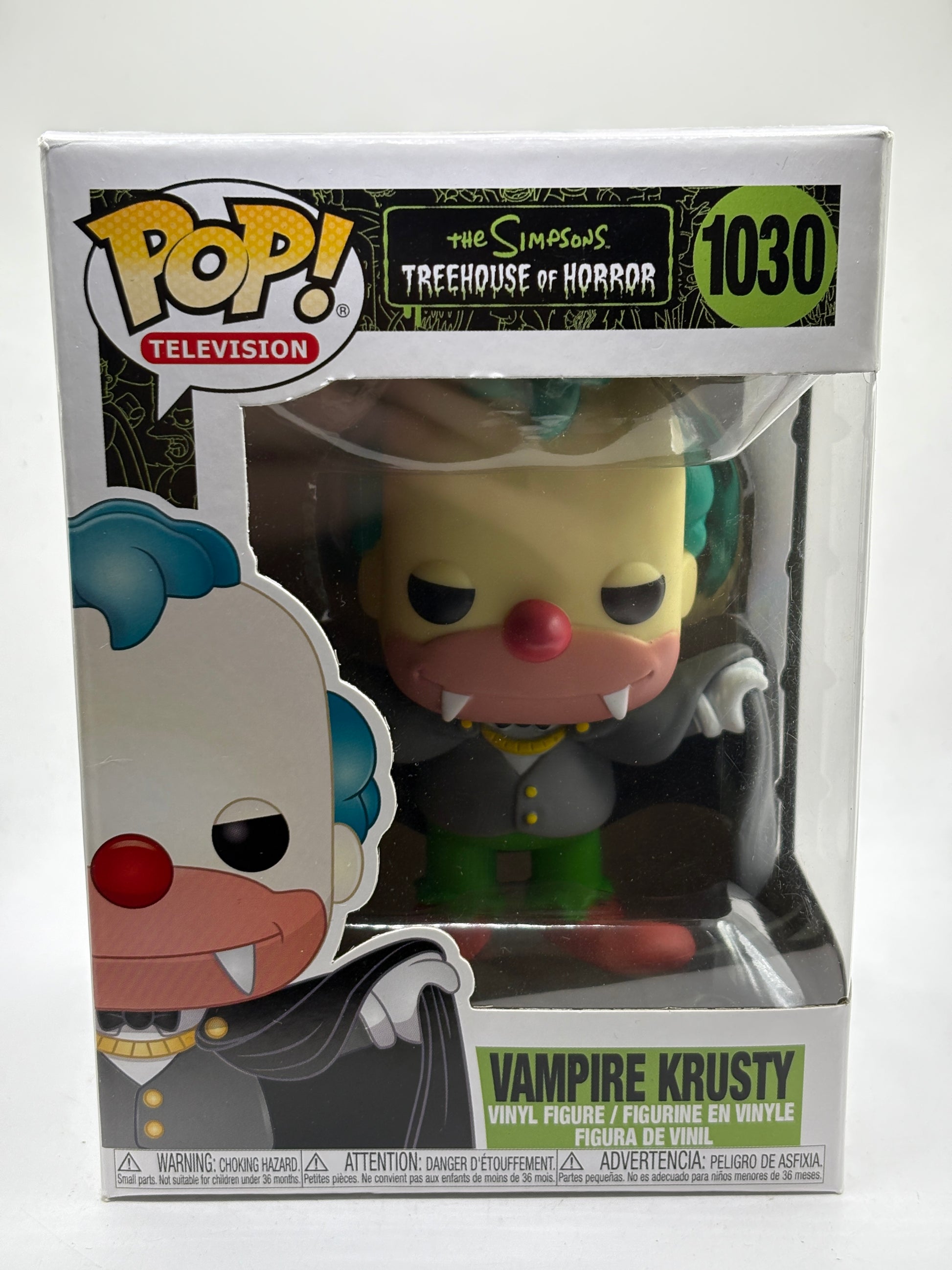 Funko POP! Television The Simpsons #1030 Vampire Krusty Vinyl Figure image 1
