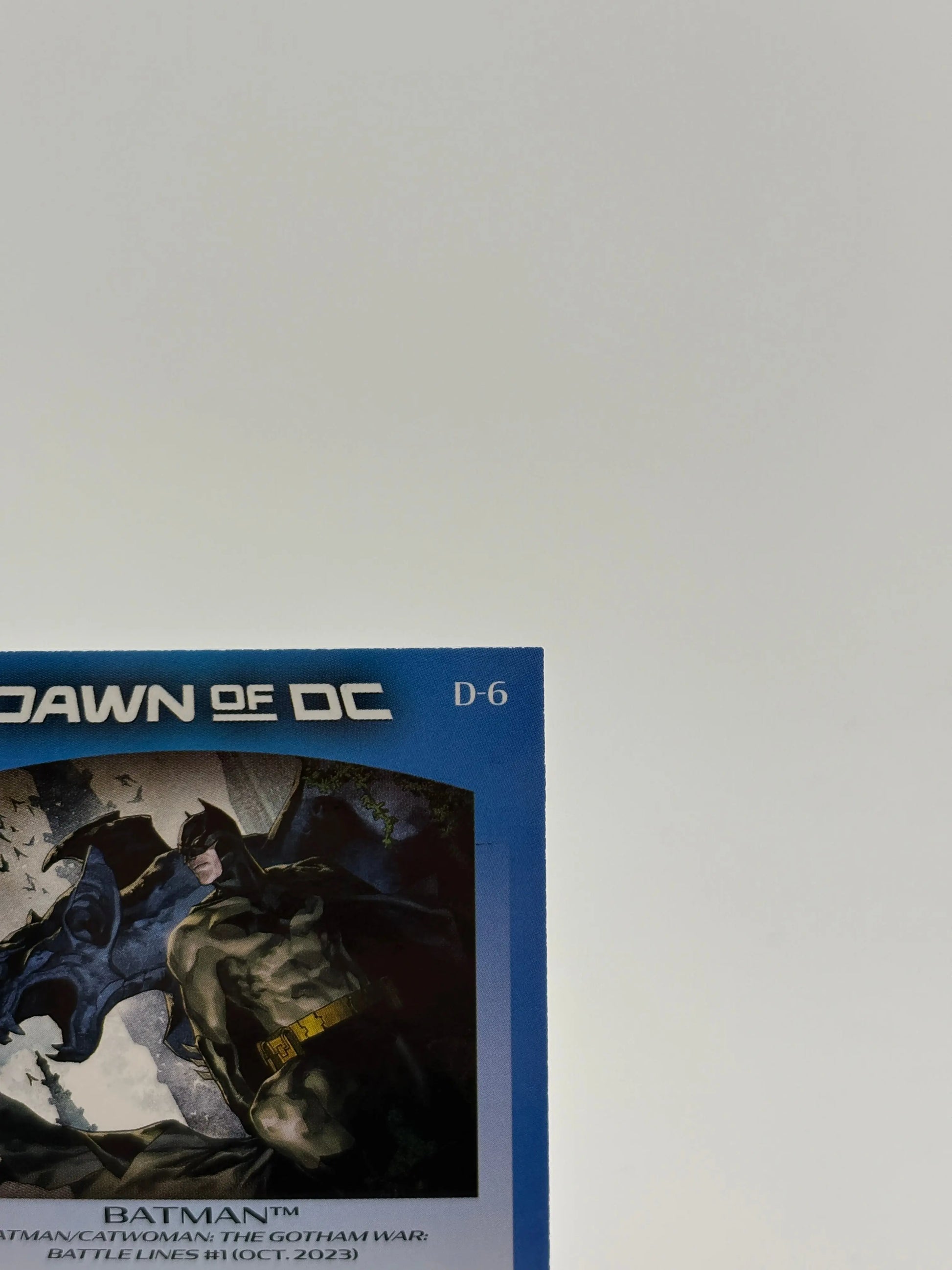 2023-24 Upper Deck DC Annual Dawn of DC Sparkle /99 Batman #D-6 FRENLY BRICKS - Open 7 Days