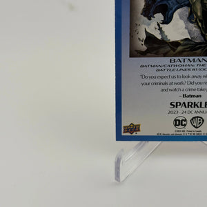 2023-24 Upper Deck DC Annual Dawn of DC Sparkle /99 Batman #D-6 FRENLY BRICKS - Open 7 Days