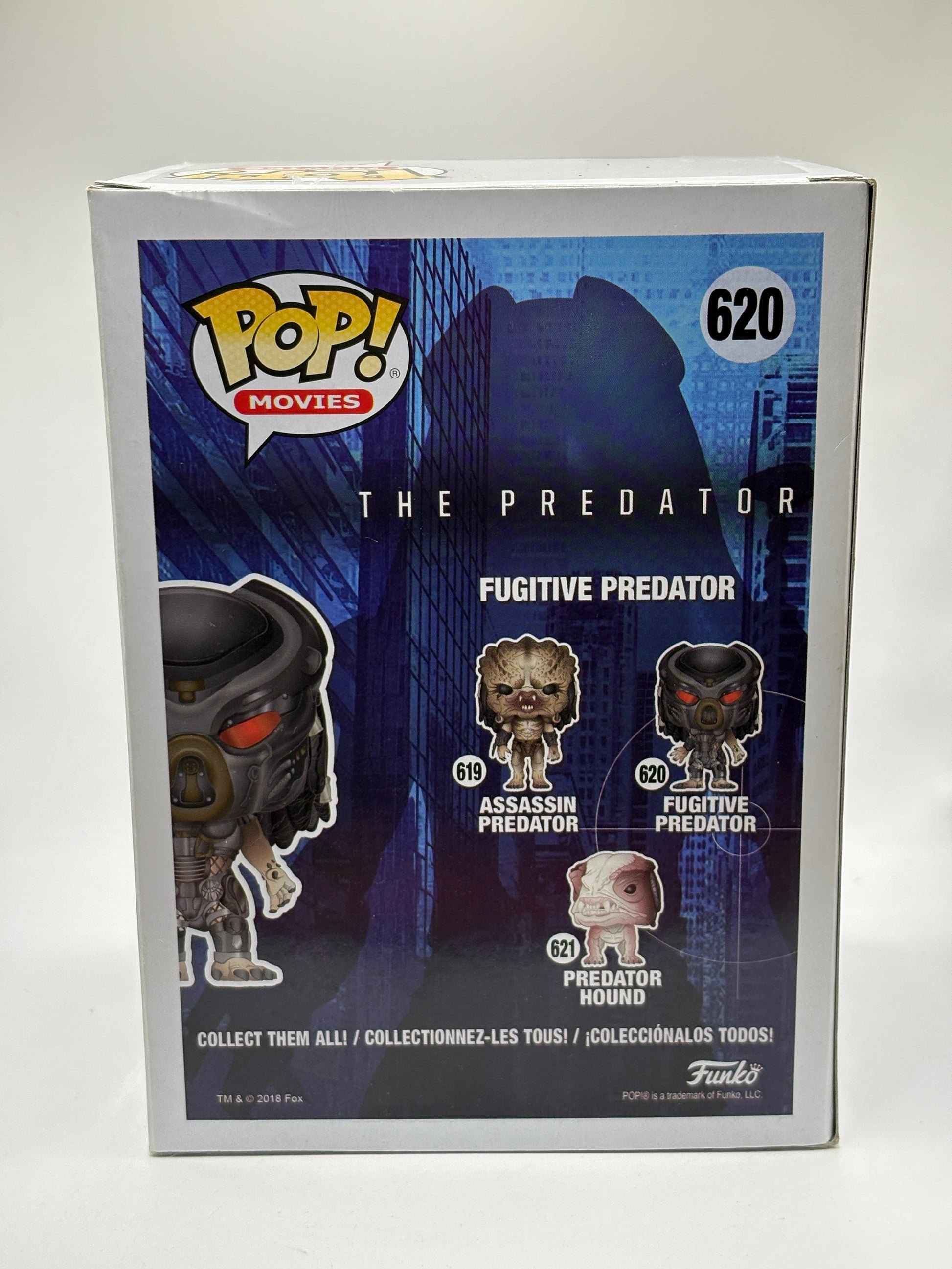 Funko POP! Movies The Predator #620 Fugitive Predator 2018 Fall Convention FRENLY BRICKS - Open 7 Days