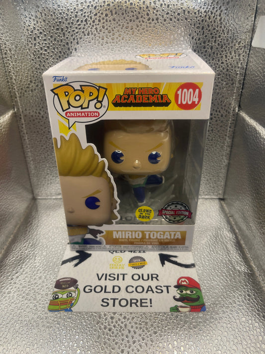 Funko Pop! Vinyl: My Hero Academia - Mirio Togata #1004 Glow Special Edition FRENLY BRICKS - Open 7 Days