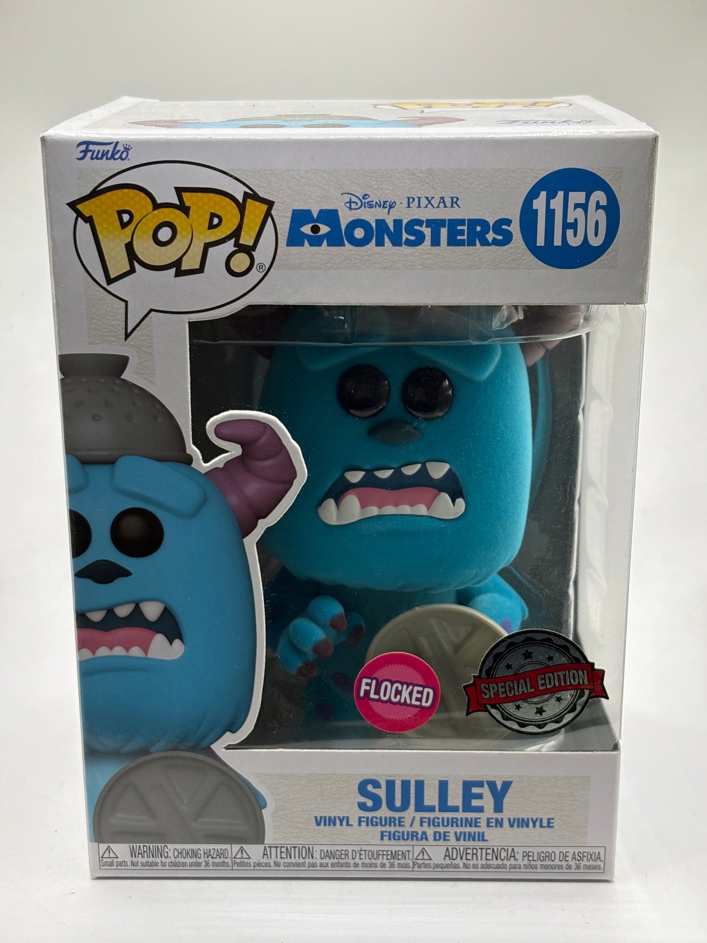 Funko POP! Monsters #1156 Sulley Flocked Special Edition Vinyl Figure