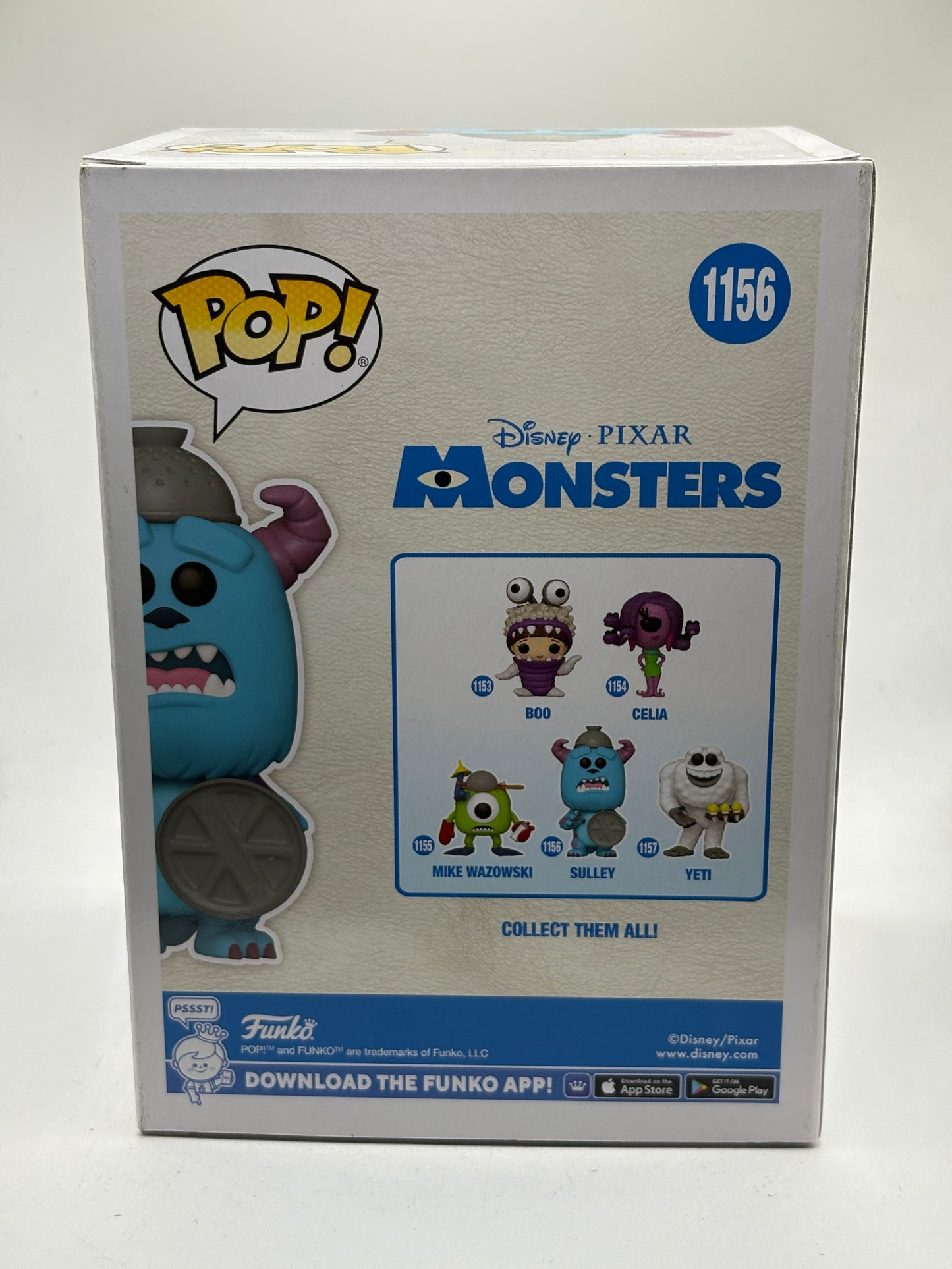 Funko POP! Monsters #1156 Sulley Flocked Special Edition Vinyl Figure