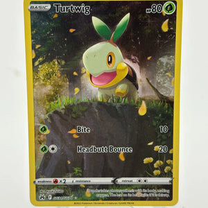 Turtwig GG31/GG70 Crown Zenith: Galarian Gallery Holo Pokemon TCG - NM (1) FRENLY BRICKS - Open 7 Days