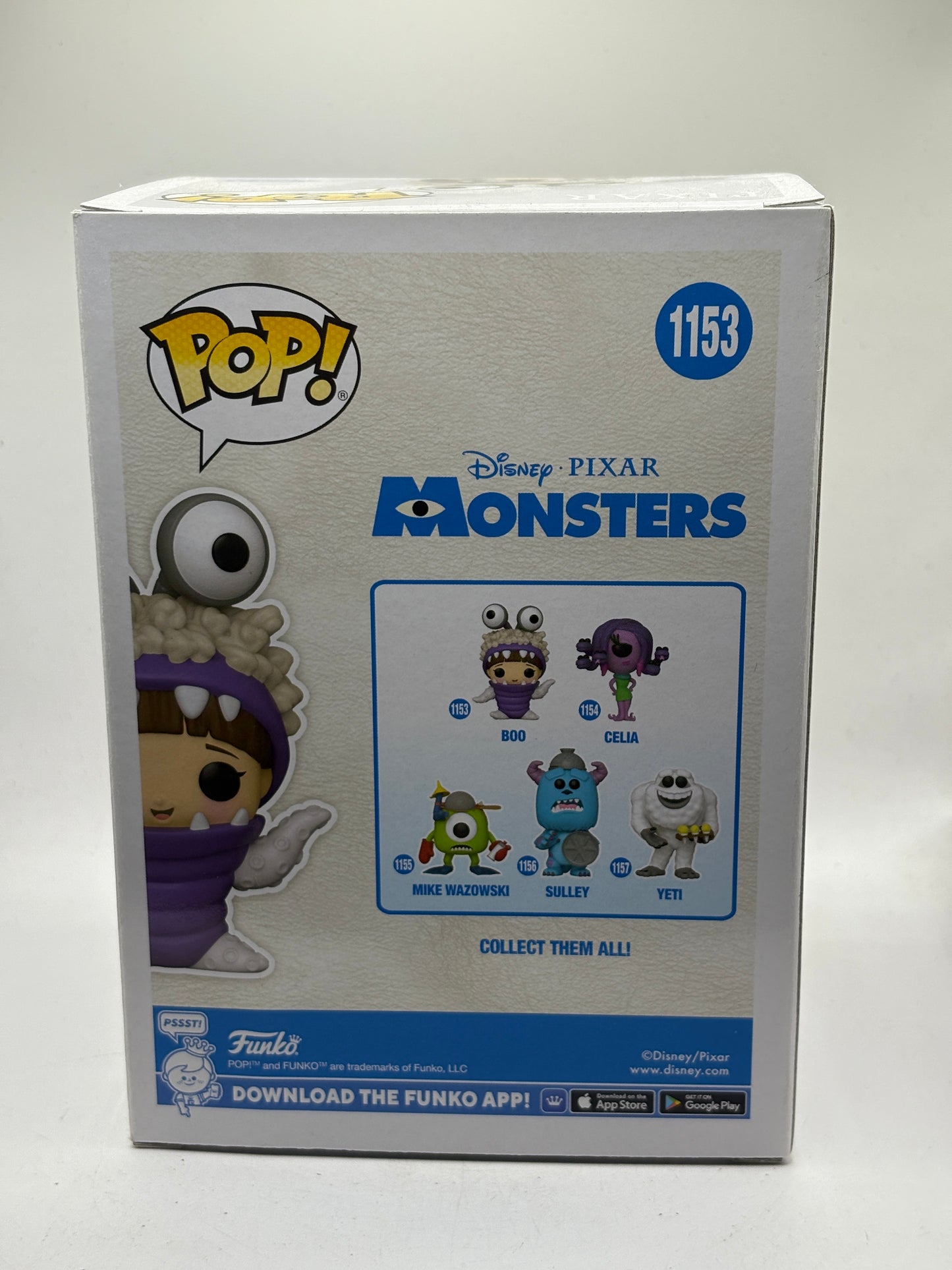 Funko POP! Disney Monsters #1153 Boo Vinyl Figure