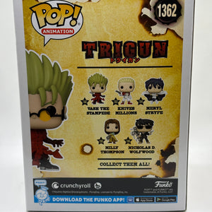 Funko POP! Animation TRIGUN #1362 Vash The Stampede Limited Chase Edition FRENLY BRICKS - Open 7 Days