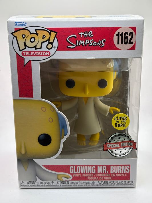 Funko POP! Television Simpsons #1162 Glowing Mr Burns Glow Special