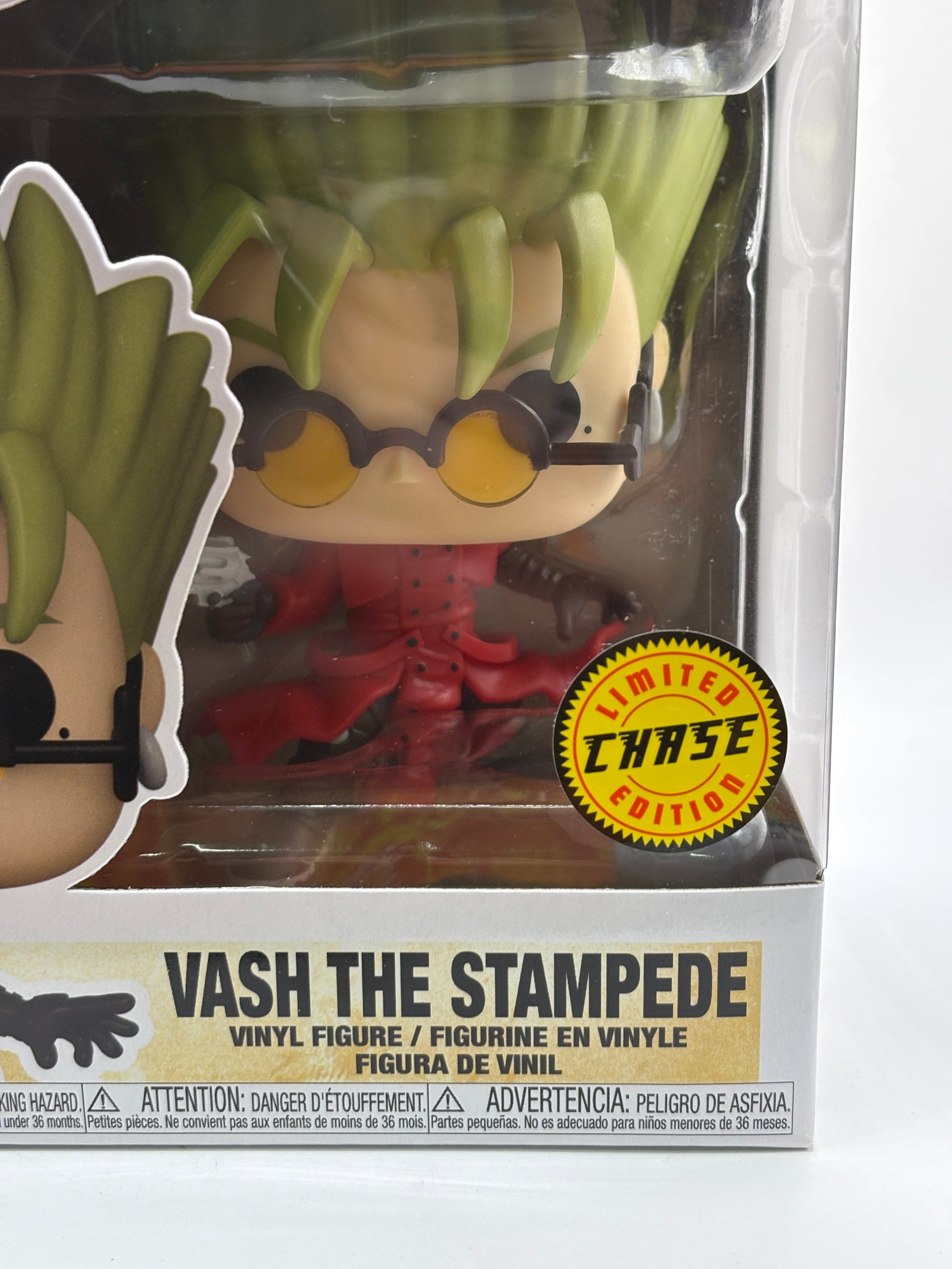 Funko POP! Animation TRIGUN #1362 Vash The Stampede Limited Chase Edition FRENLY BRICKS - Open 7 Days