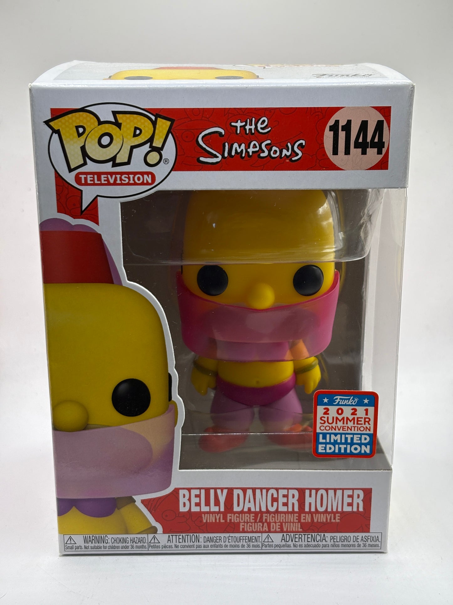 Funko POP! Television Simpsons #1144 Belly Dancer Homer 2021 Summer