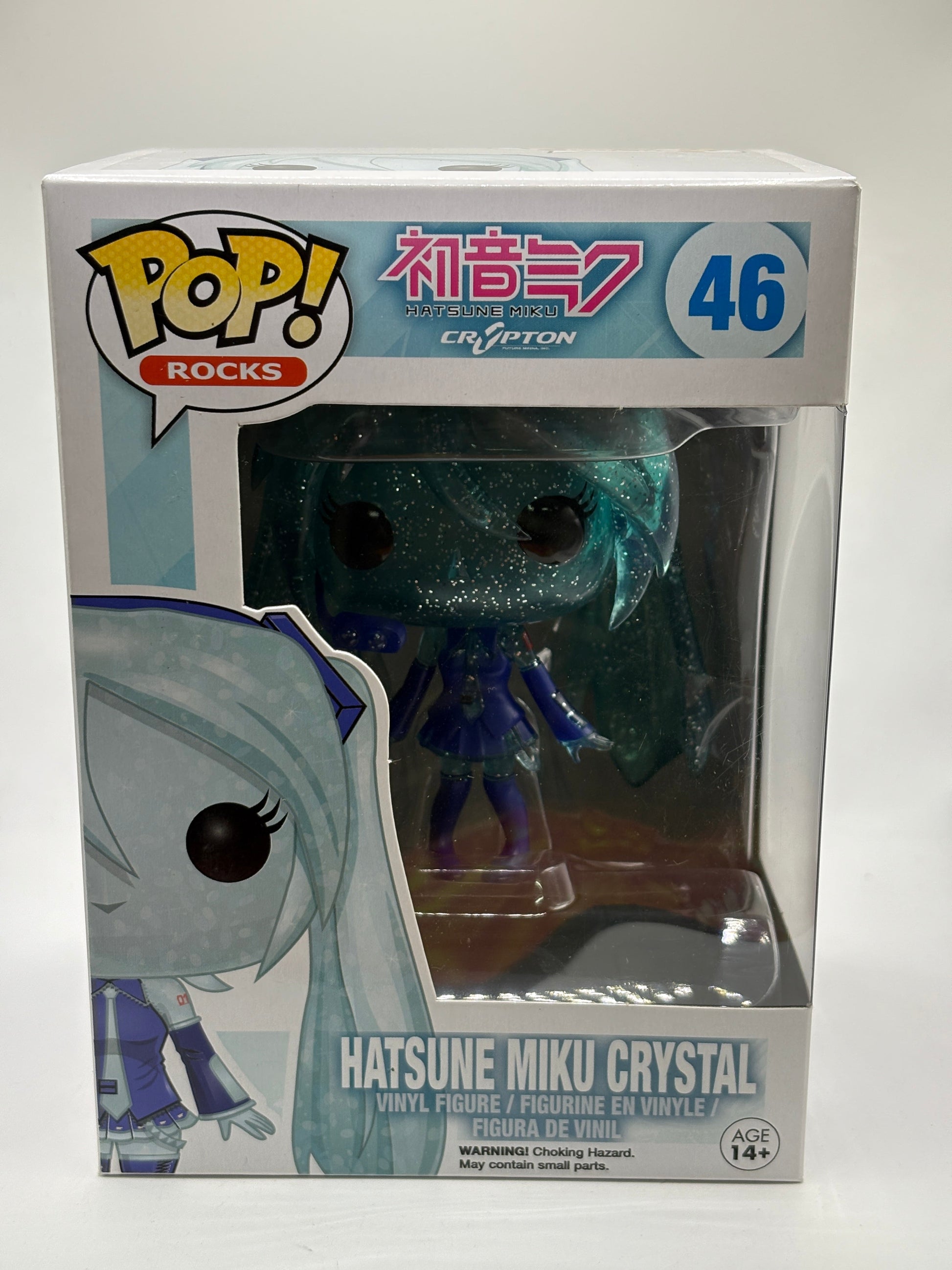 Funko POP! Rocks Hatsune Miku #46 Hatsune Miku Crystal Vinyl Figure FRENLY BRICKS - Open 7 Days