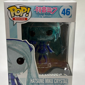 Funko POP! Rocks Hatsune Miku #46 Hatsune Miku Crystal Vinyl Figure FRENLY BRICKS - Open 7 Days