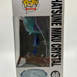 Funko POP! Rocks Hatsune Miku #46 Hatsune Miku Crystal Vinyl Figure FRENLY BRICKS - Open 7 Days