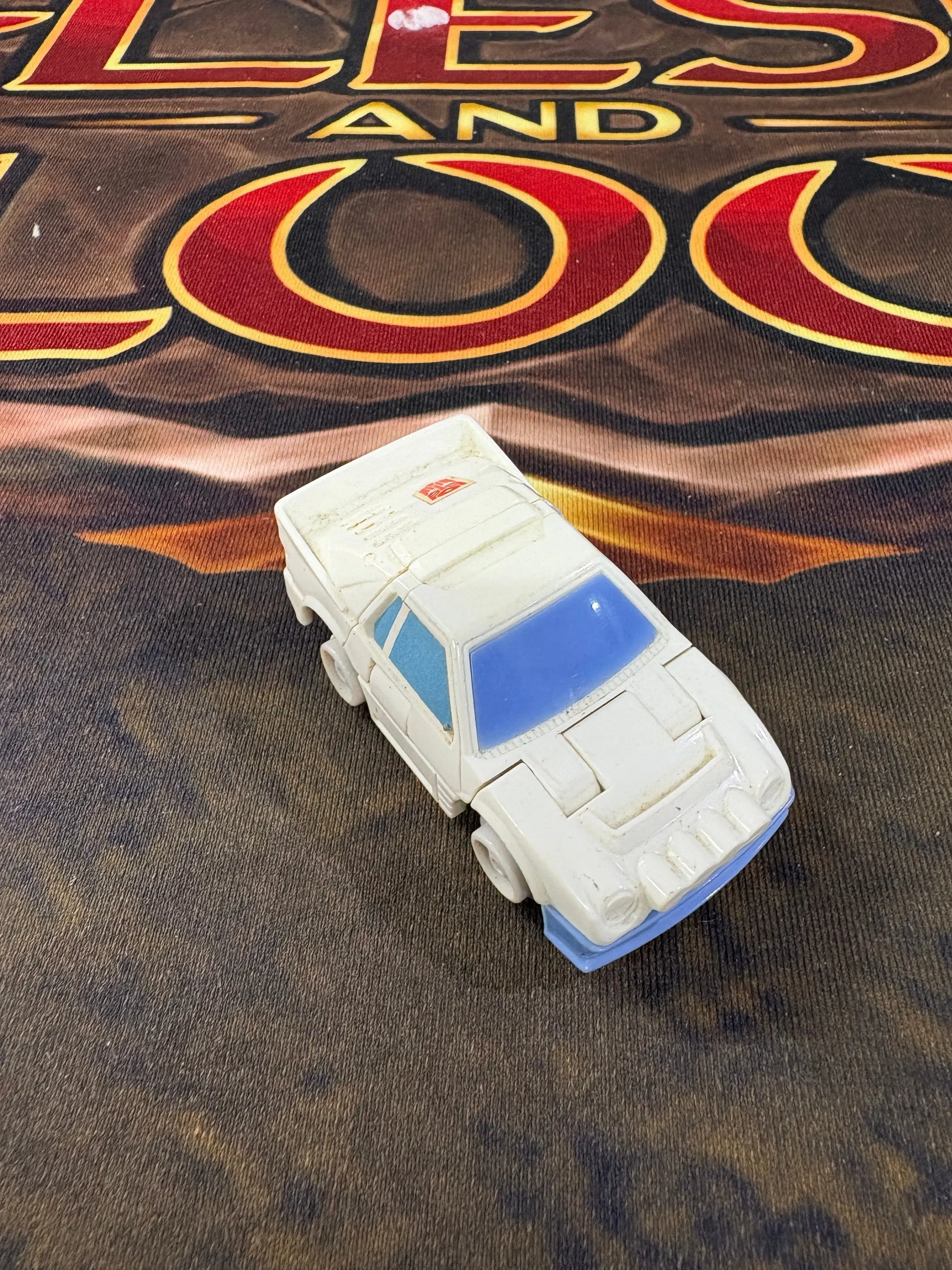 1987 TRANSFORMERS G1 THROTTLEBOT SEARCHLIGHT FRENLY BRICKS - Open 7 Days