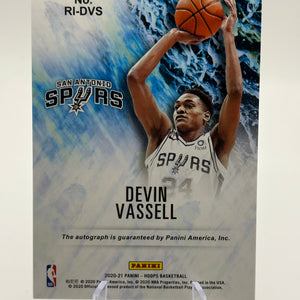 Devin Vassell 2020-21 Hoops Rookie Ink #40 RC Auto FRENLY BRICKS - Open 7 Days