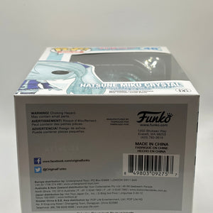 Funko POP! Rocks Hatsune Miku #46 Hatsune Miku Crystal Vinyl Figure FRENLY BRICKS - Open 7 Days
