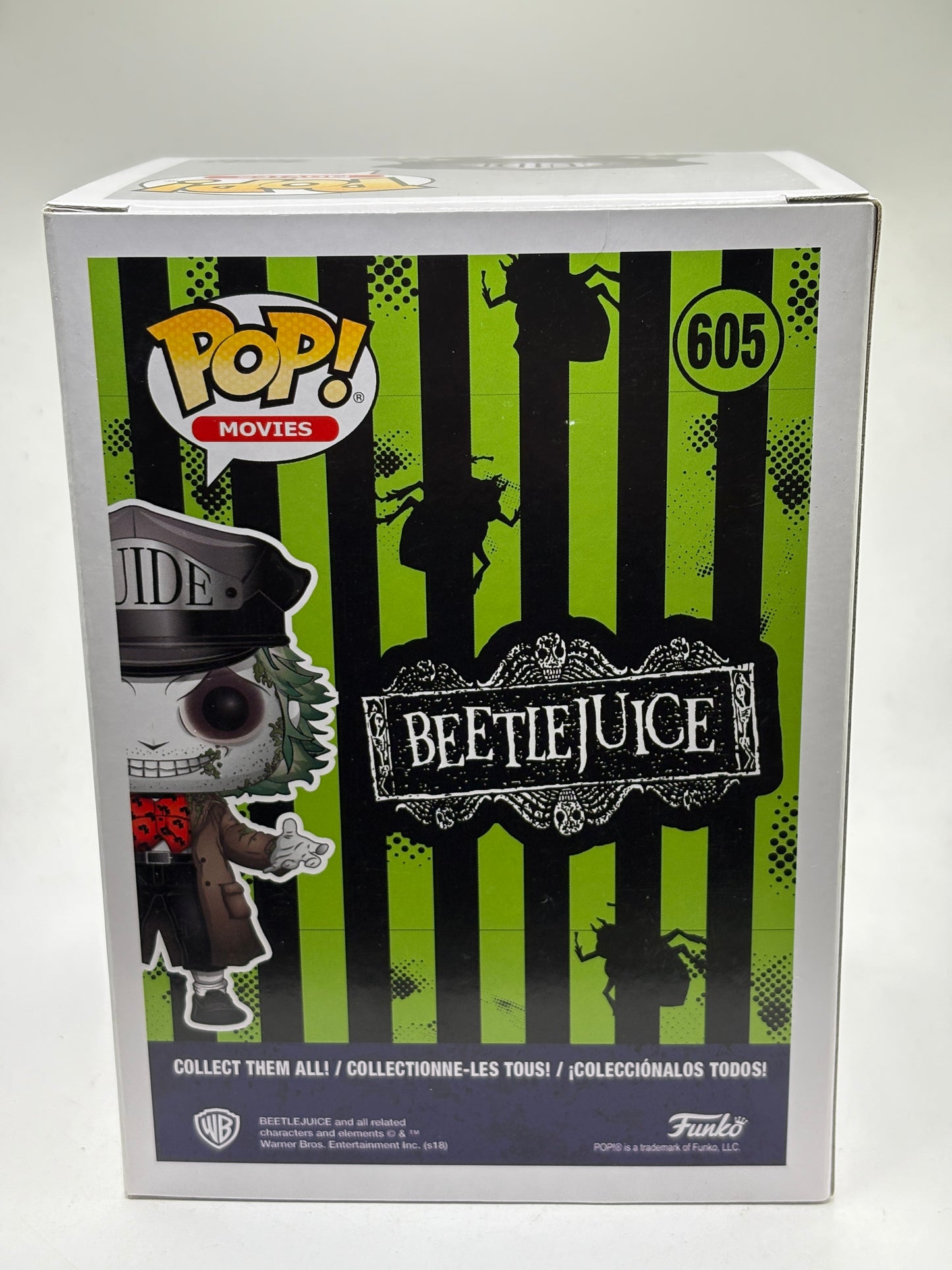 Funko POP! Movies Beetlejuice #605 Beetlejuice Glow Special Edition