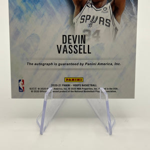 Devin Vassell 2020-21 Hoops Rookie Ink #40 RC Auto FRENLY BRICKS - Open 7 Days