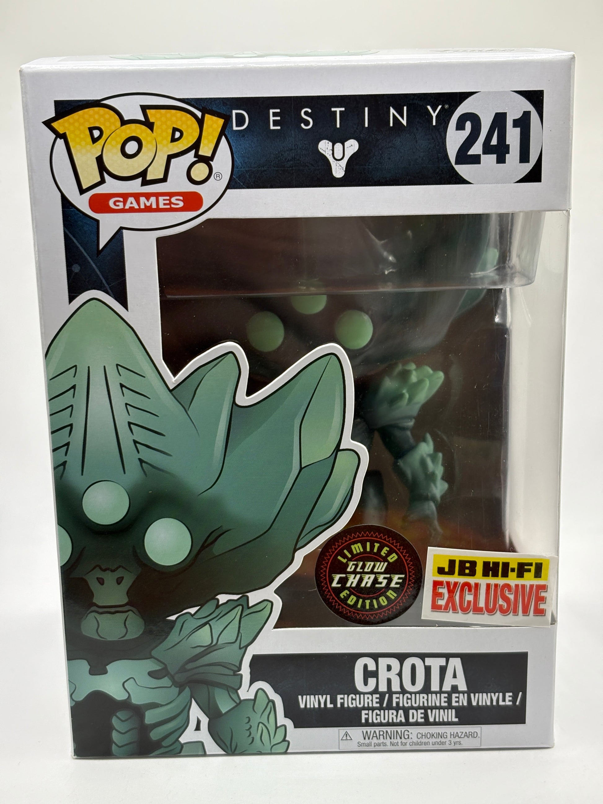 Funko POP! Games Destined #241 Crota Limited Glow Chase JB HI-FI Exclusive FRENLY BRICKS - Open 7 Days