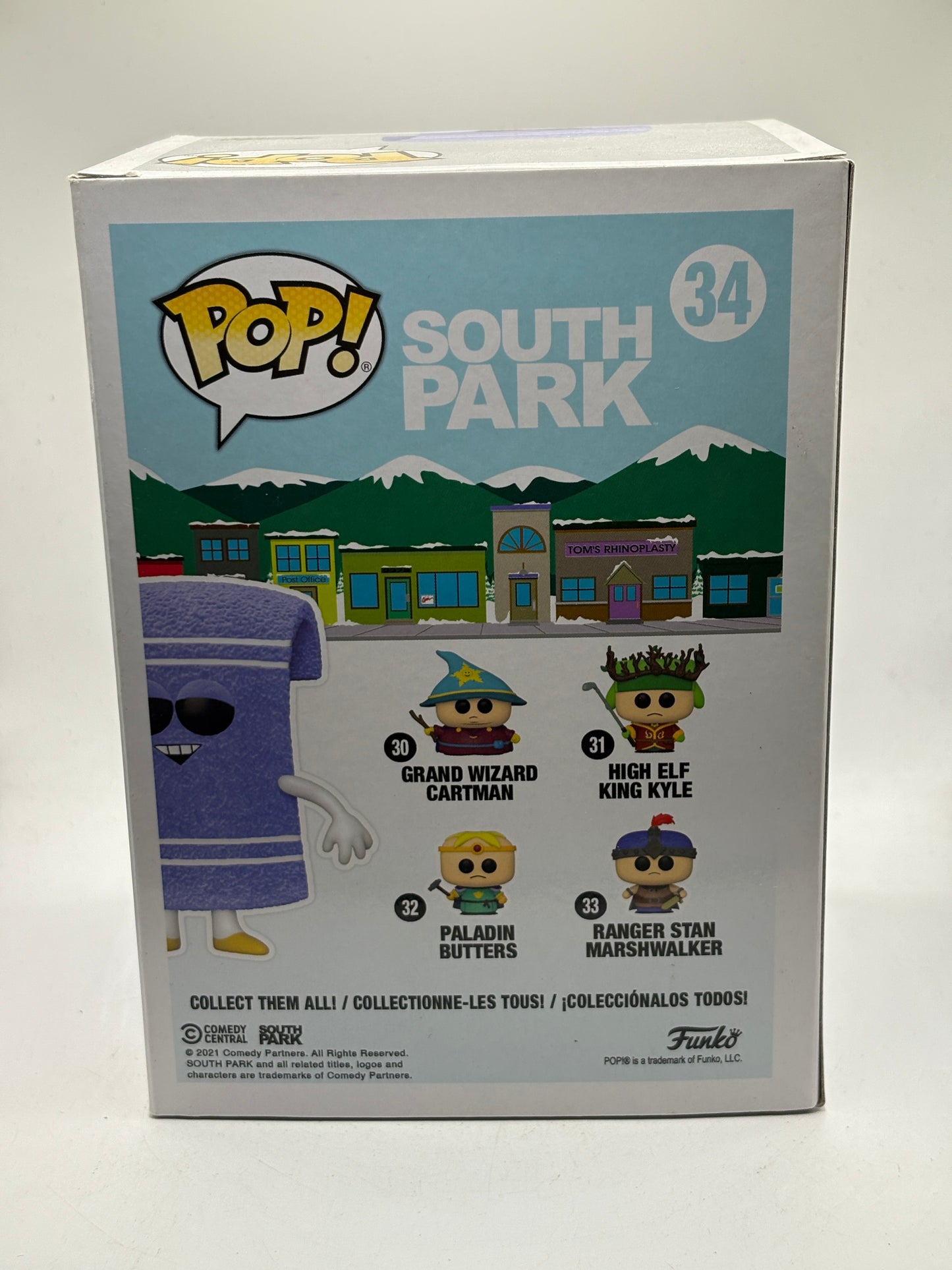 Funko POP! South Park #34 Towelie Flocked Special Edition