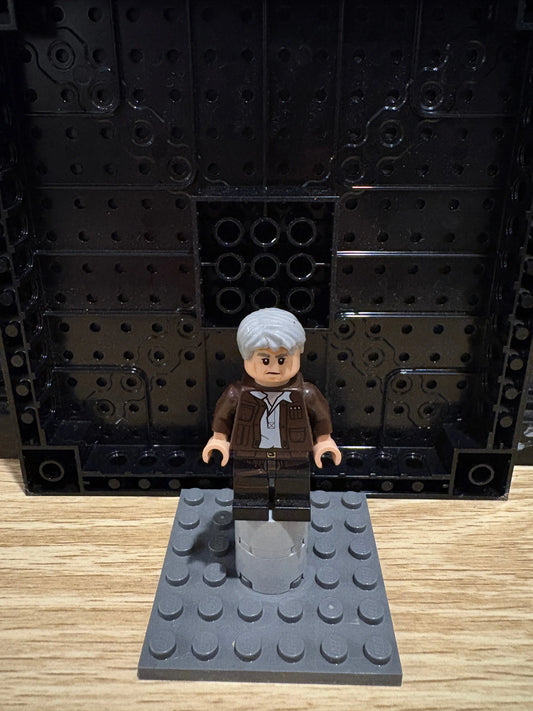 LEGO Star Wars Old Han Solo Minifigure sw0675 FRENLY BRICKS - Open 7 Days