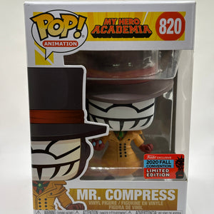 Funko POP! Animation My Hero Academia #820 Mr. Compress 2020 Fall Convention FRENLY BRICKS - Open 7 Days