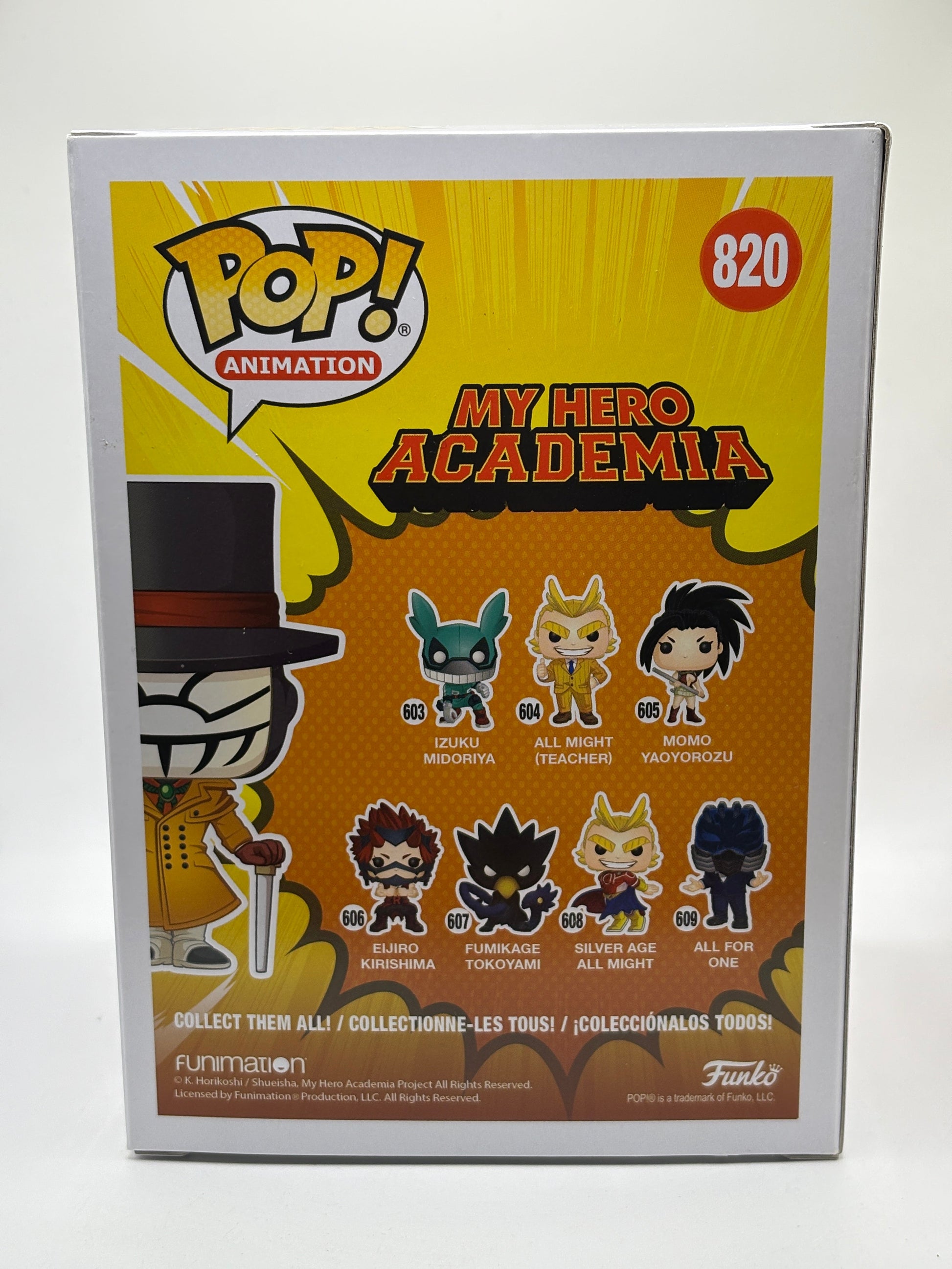 Funko POP! Animation My Hero Academia #820 Mr. Compress 2020 Fall Convention FRENLY BRICKS - Open 7 Days