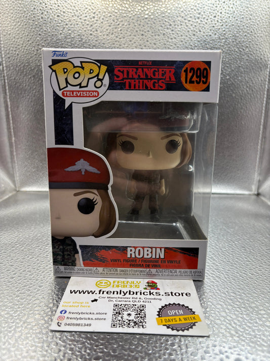 FUNKO Pop Vinyl Robin 1299 FRENLY BRICKS - Open 7 Days