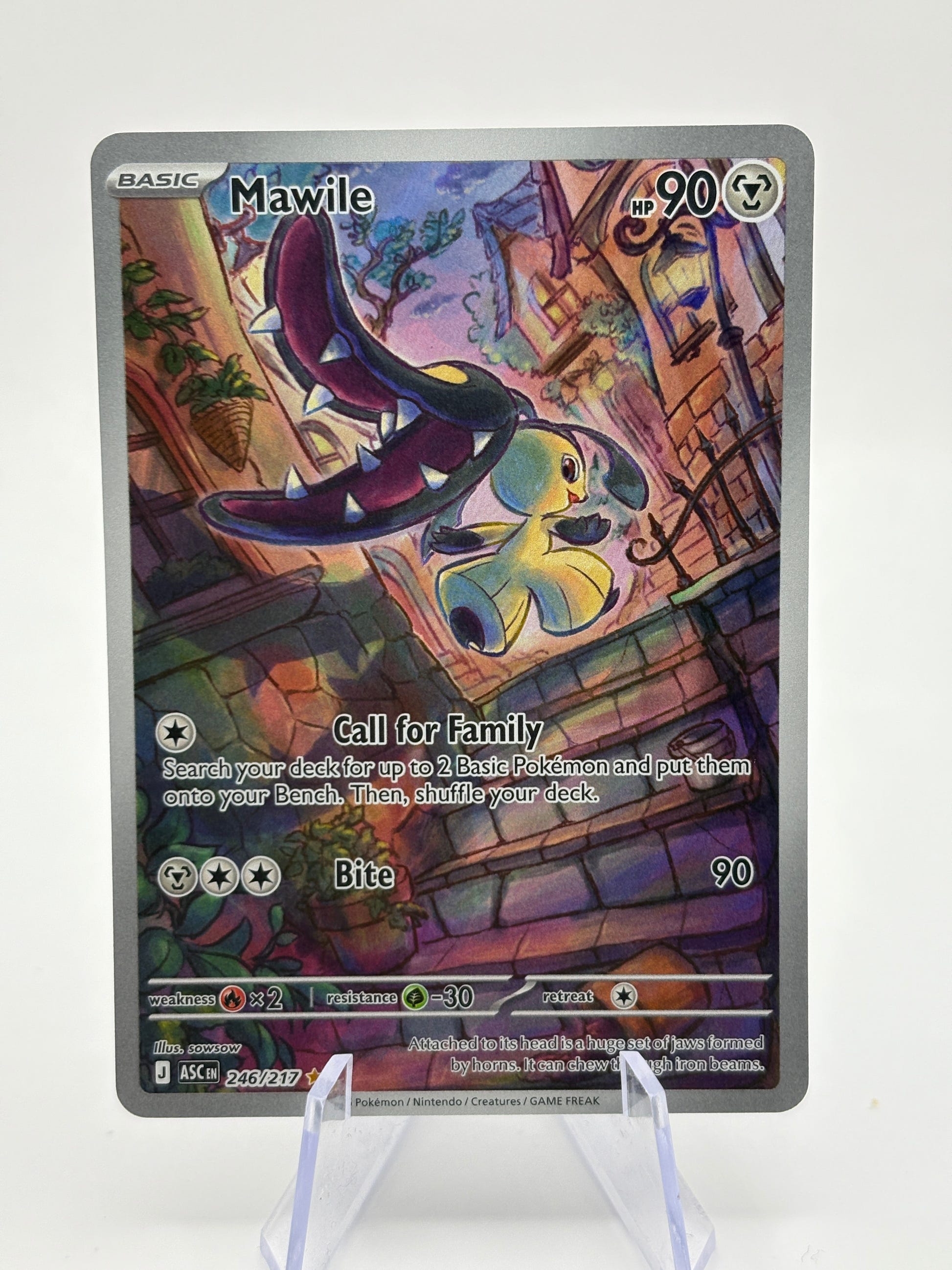Pokemon TCG Ascended Heroes - Mawile 246/217 Illustration Rare Nm FRENLY BRICKS - Open 7 Days image 1
